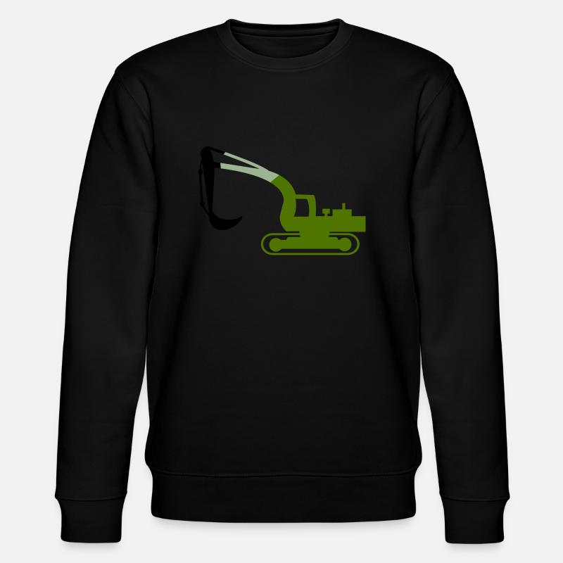 bagger - Stanley/Stella Unisex Bio-Sweatshirt CHANGER  - Schwarz