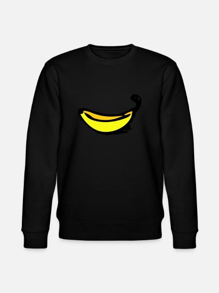 Banana - Stanley/Stella CHANGER Unisex Organic Sweatshirt - black