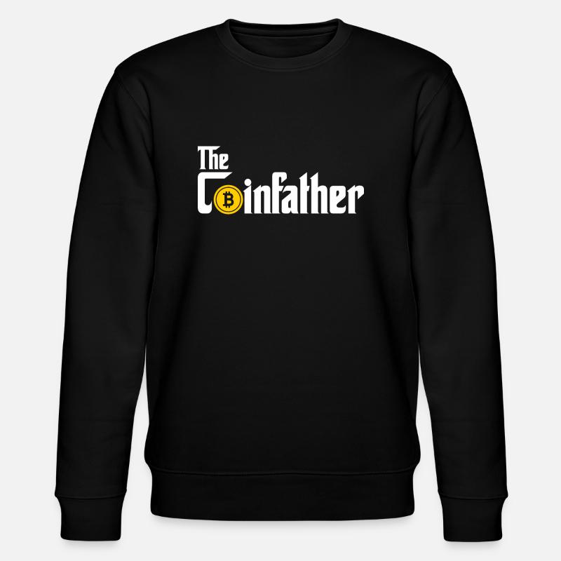 Crypto - Stanley/Stella Unisex Bio-Sweatshirt CHANGER  - Schwarz