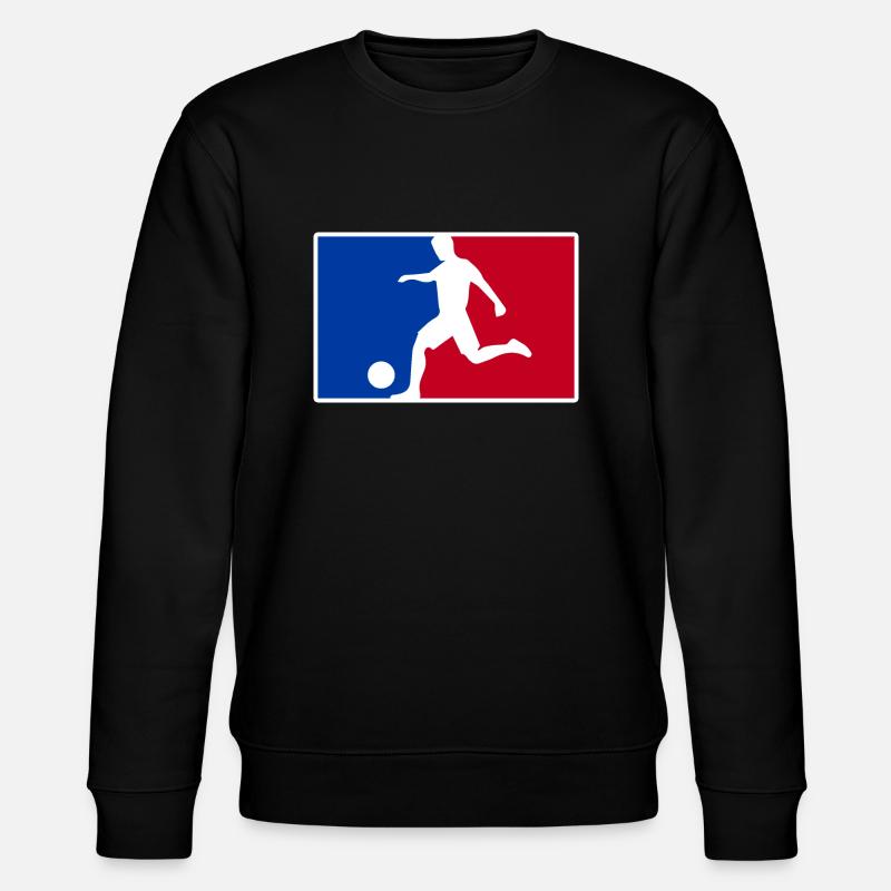 fußball logo - Stanley/Stella Unisex Bio-Sweatshirt CHANGER  - Schwarz