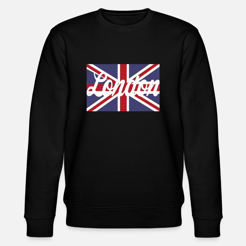 Londres - Sweat bio CHANGER Stanley/Stella Unisexe - noir