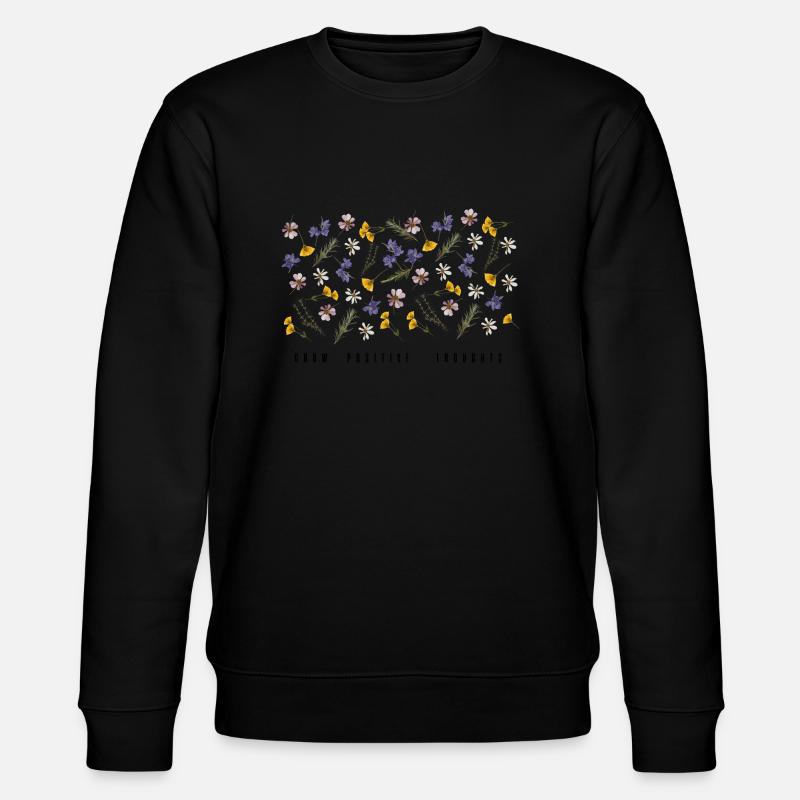 Grow positive thoughts - Sweat bio CHANGER Stanley/Stella Unisexe - noir