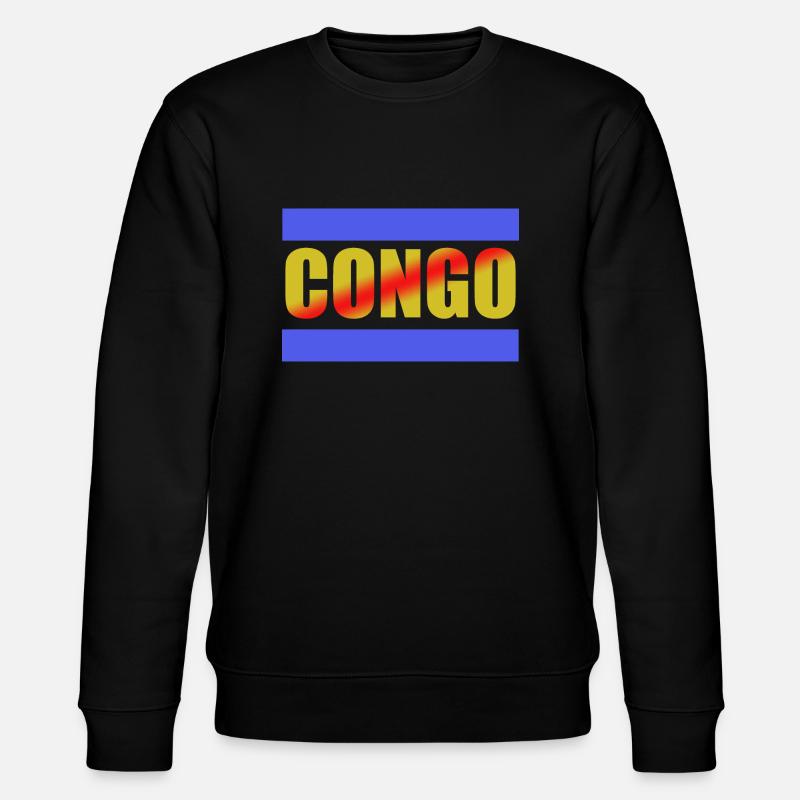 FREE CONGO - Sweat bio CHANGER Stanley/Stella Unisexe - noir