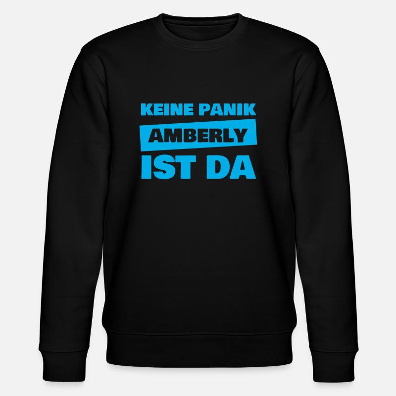Amberly - Stanley/Stella Unisex Bio-Sweatshirt CHANGER  - Schwarz