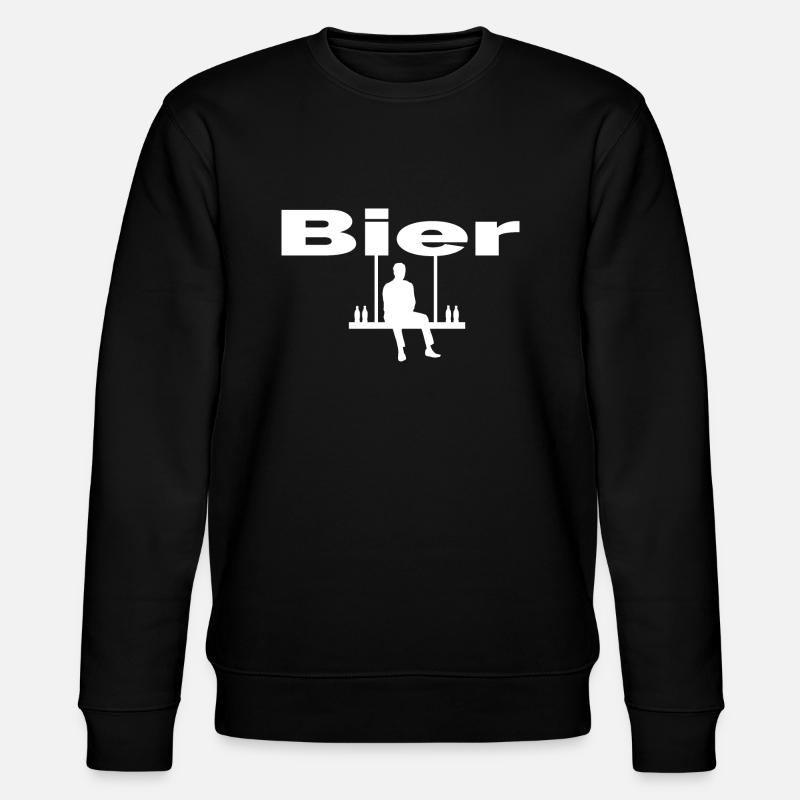 Bier - Stanley/Stella Unisex Bio-Sweatshirt CHANGER  - Schwarz