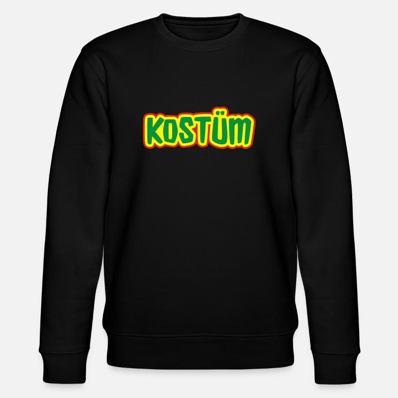 Das perfekte Kostüm - Stanley/Stella Unisex Bio-Sweatshirt CHANGER  - Schwarz
