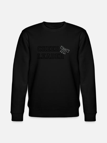Cheerleaderschriftzug Bow - Stanley/Stella Unisex Bio-Sweatshirt CHANGER - Schwarz