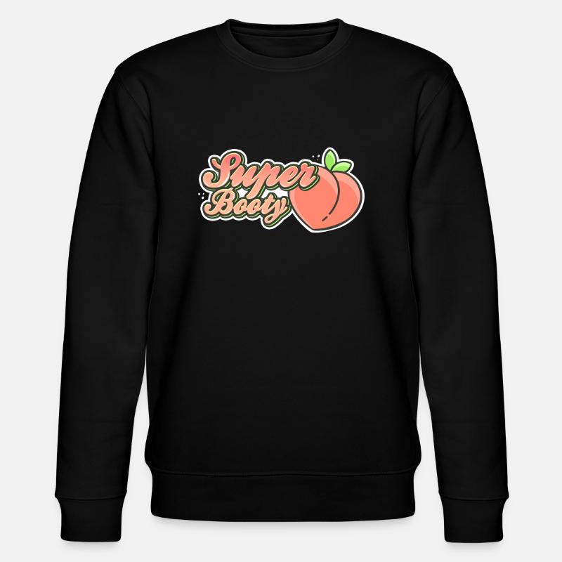 super booty - Stanley/Stella Unisex Bio-Sweatshirt CHANGER  - Schwarz