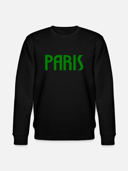 Paris - Sweat bio CHANGER Stanley/Stella Unisexe - noir