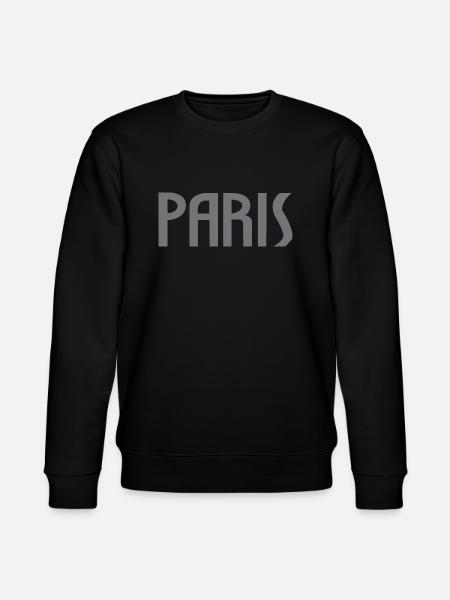 Paris - Sweat bio CHANGER Stanley/Stella Unisexe - noir