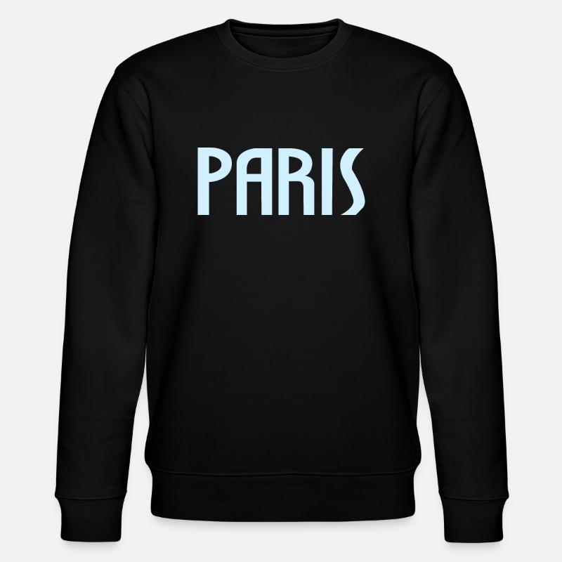 Paris - Sweat bio CHANGER Stanley/Stella Unisexe - noir