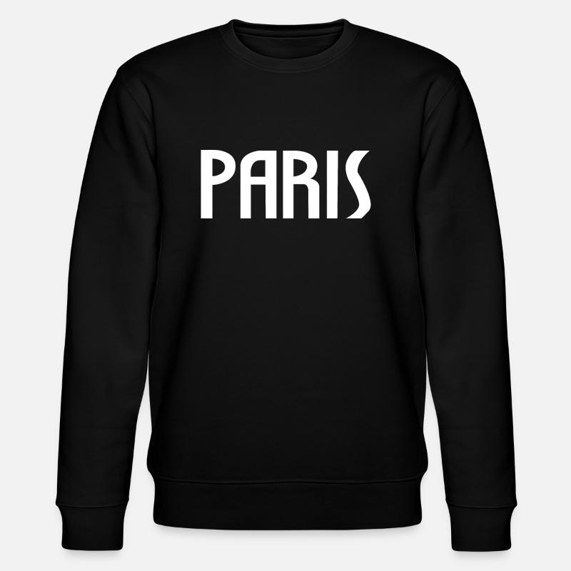 Paris - Sweat bio CHANGER Stanley/Stella Unisexe - noir