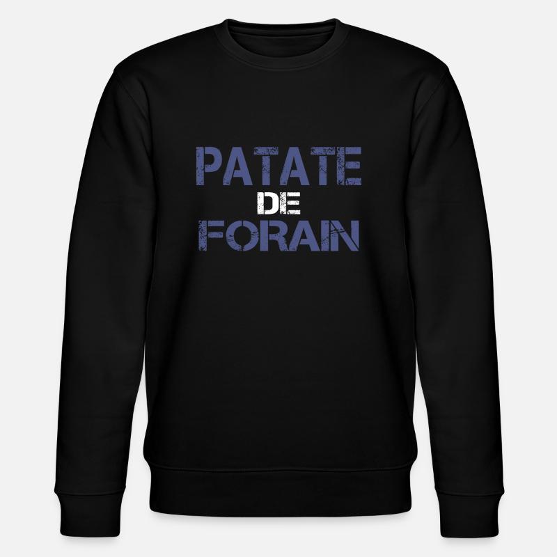 Patate de forain - Sweat bio CHANGER Stanley/Stella Unisexe - noir