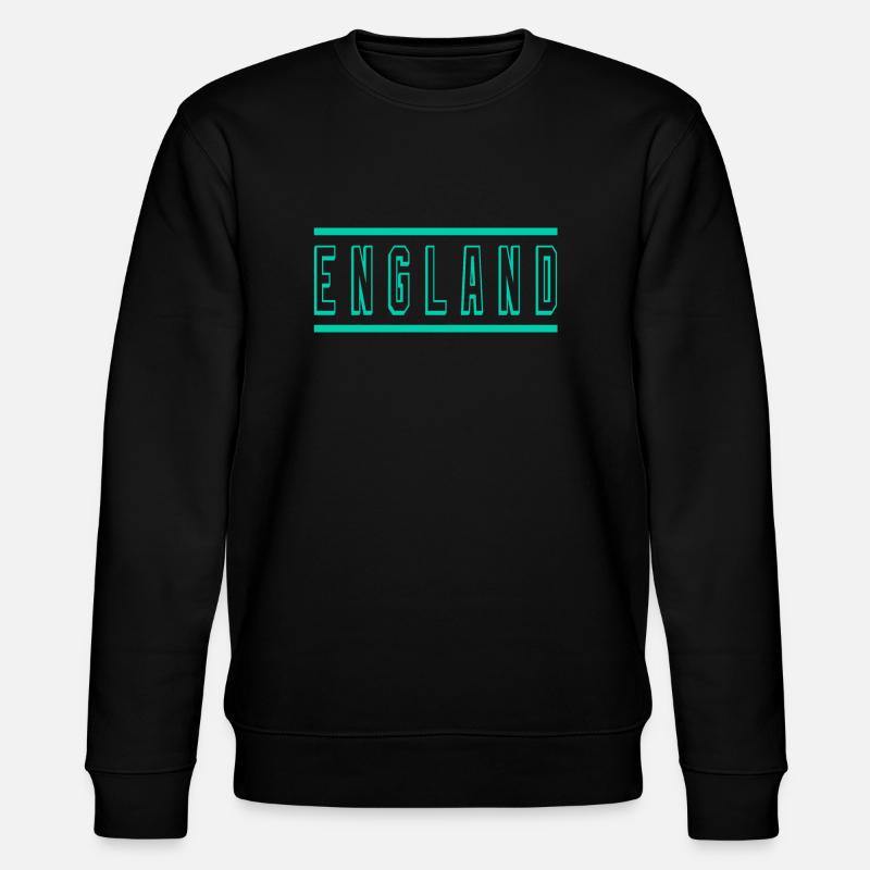England - Stanley/Stella Unisex Bio-Sweatshirt CHANGER  - Schwarz