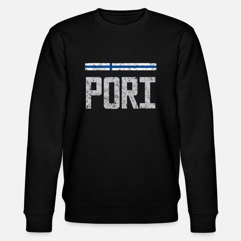 Pori - Sweat bio CHANGER Stanley/Stella Unisexe - noir