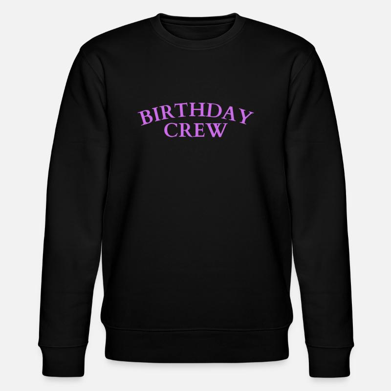 Équipage d’anniversaire - Sweat bio CHANGER Stanley/Stella Unisexe - noir