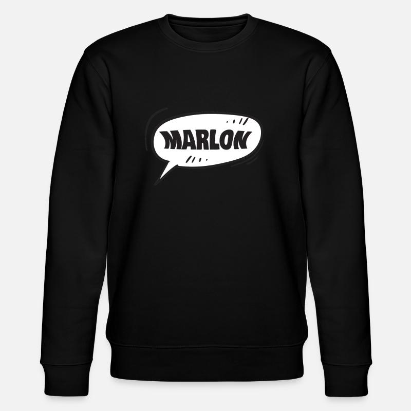 Marlon Marlon - Stanley/Stella CHANGER Unisex Organic Sweatshirt - black
