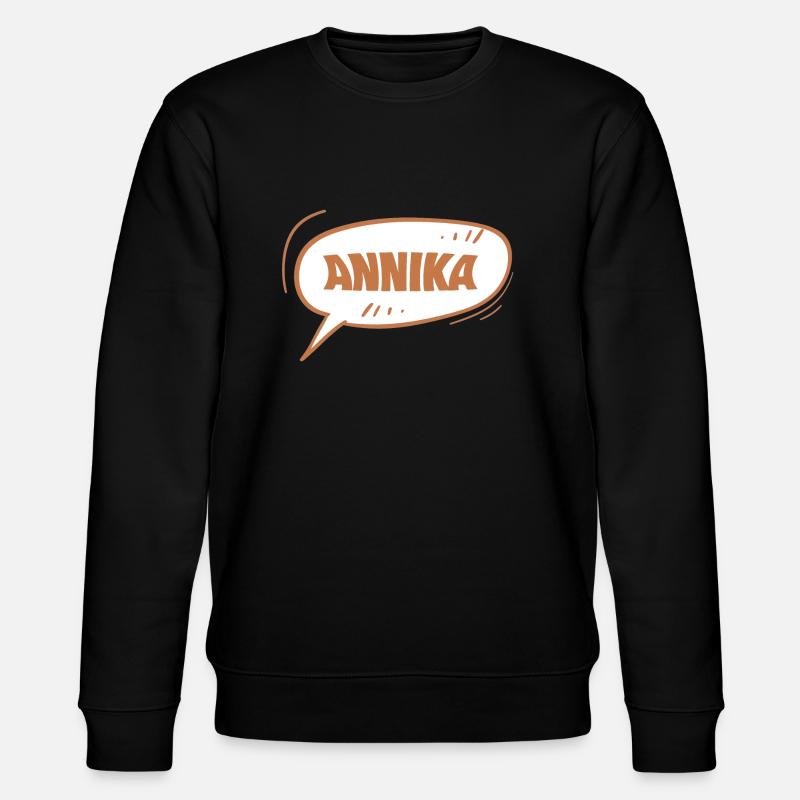 Annika - Stanley/Stella CHANGER Unisex Organic Sweatshirt - black