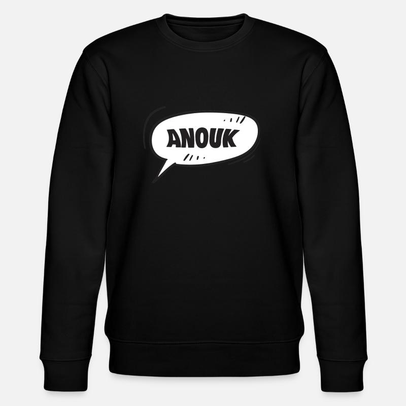 Anouk Anouk - Stanley/Stella Unisex Bio-Sweatshirt CHANGER  - Schwarz