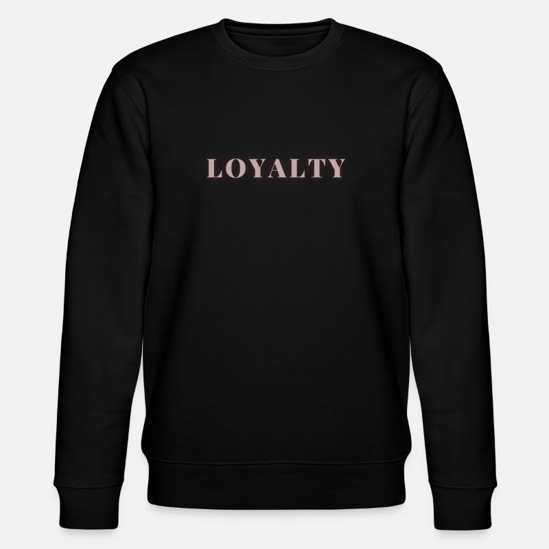 Loyalty - Stanley/Stella Unisex Bio-Sweatshirt CHANGER  - Schwarz