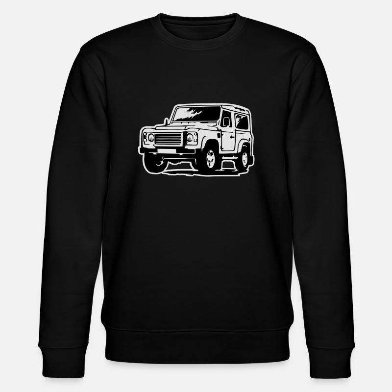 Defender (mit Hintergrund) - Sweat bio CHANGER Stanley/Stella Unisexe - noir