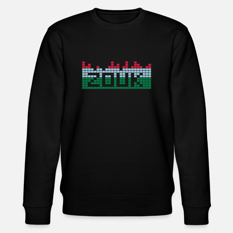 Neues Erinnerungen & T-Shirts zouk - Stanley/Stella Unisex Bio-Sweatshirt CHANGER  - Schwarz
