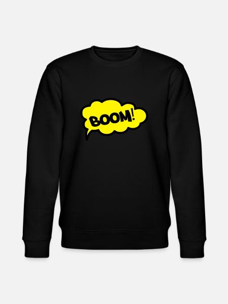 boom2 - Stanley/Stella CHANGER Unisex Organic Sweatshirt - black