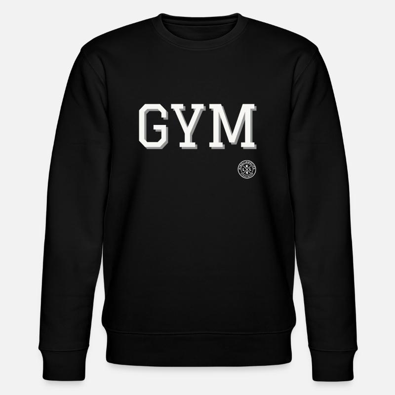 gym - Stanley/Stella Unisex Bio-Sweatshirt CHANGER  - Schwarz