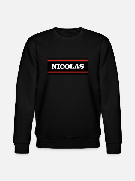 NICOLAS - Sweat bio CHANGER Stanley/Stella Unisexe - noir