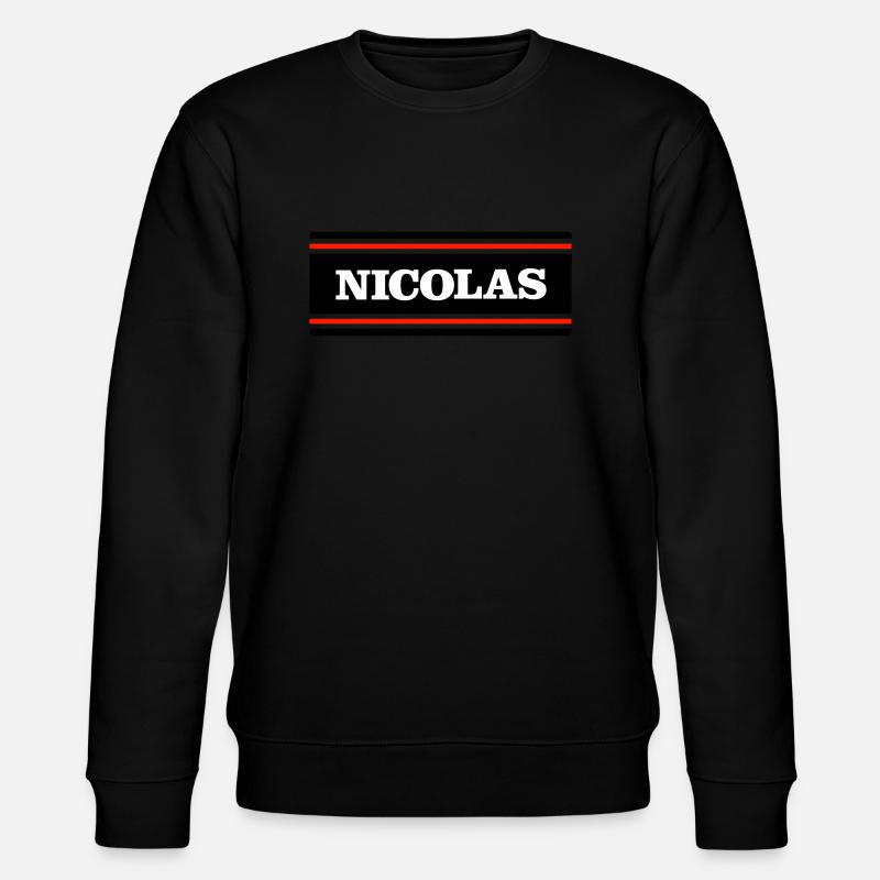 NICOLAS - Sweat bio CHANGER Stanley/Stella Unisexe - noir
