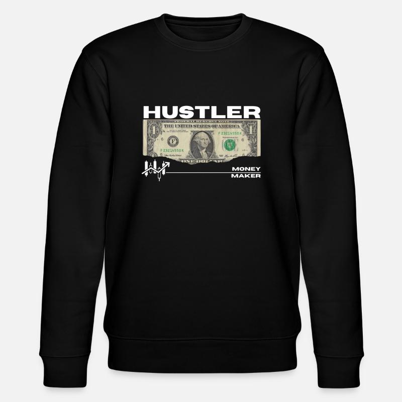 Hustler - Sweat bio CHANGER Stanley/Stella Unisexe - noir
