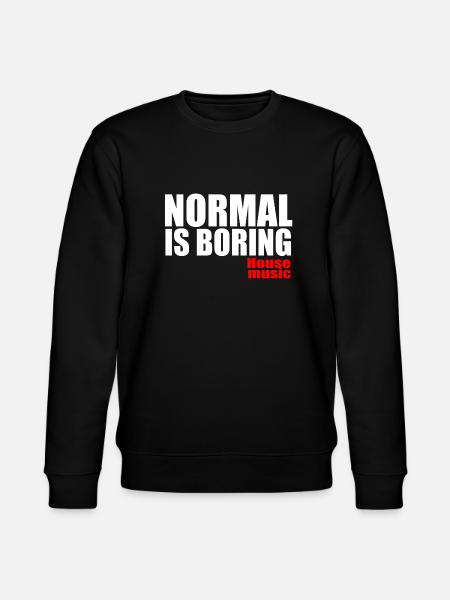 House music - Stanley/Stella CHANGER Unisex Organic Sweatshirt - black