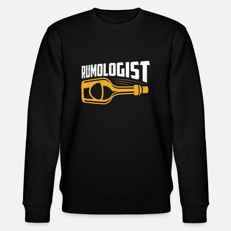 Rumologue Rhum Caraïbes Boire - Sweat bio CHANGER Stanley/Stella Unisexe - noir