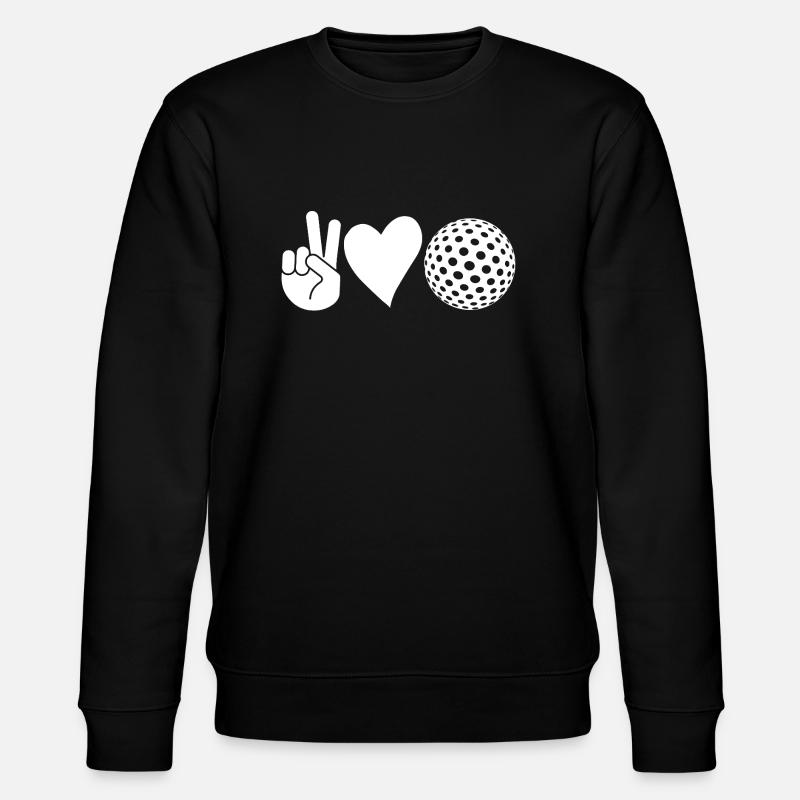 Golfers Golf - Stanley/Stella CHANGER Unisex Organic Sweatshirt - black