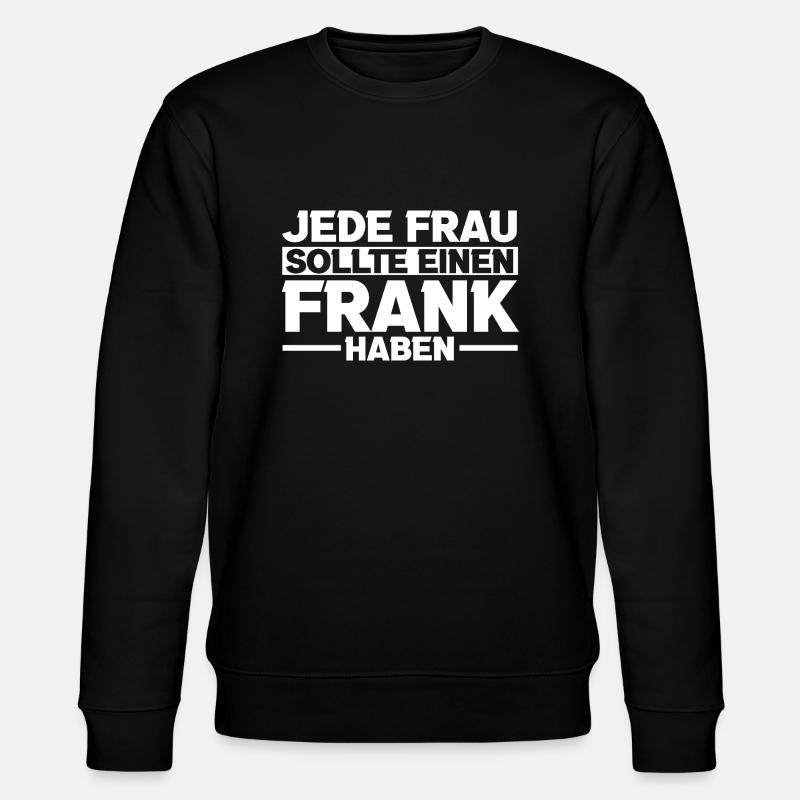 Frank - Stanley/Stella CHANGER Unisex Organic Sweatshirt - black