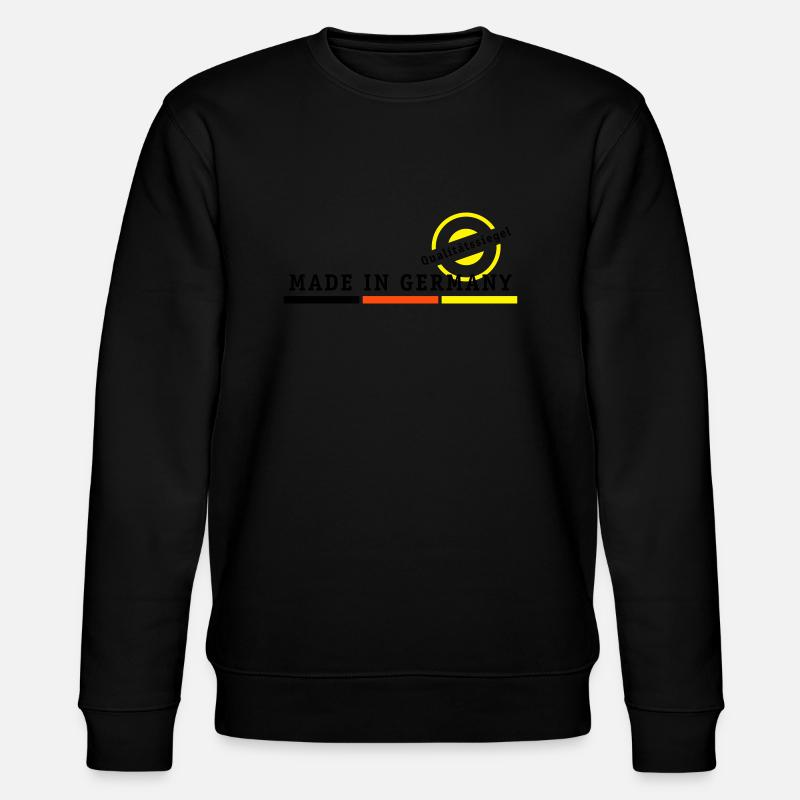 Made in Germany - Stanley/Stella CHANGER Unisex Organic Sweatshirt - black