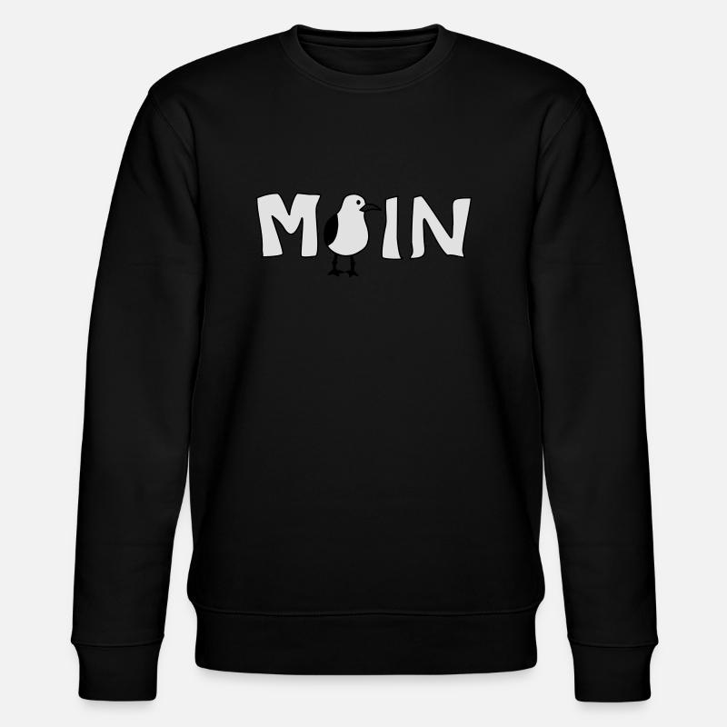 Moin - Stanley/Stella Unisex Bio-Sweatshirt CHANGER  - Schwarz