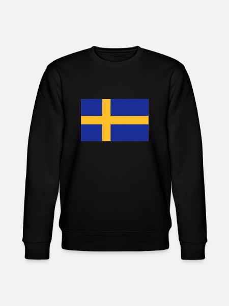Drapeau de la Suède - Sweat bio CHANGER Stanley/Stella Unisexe - noir
