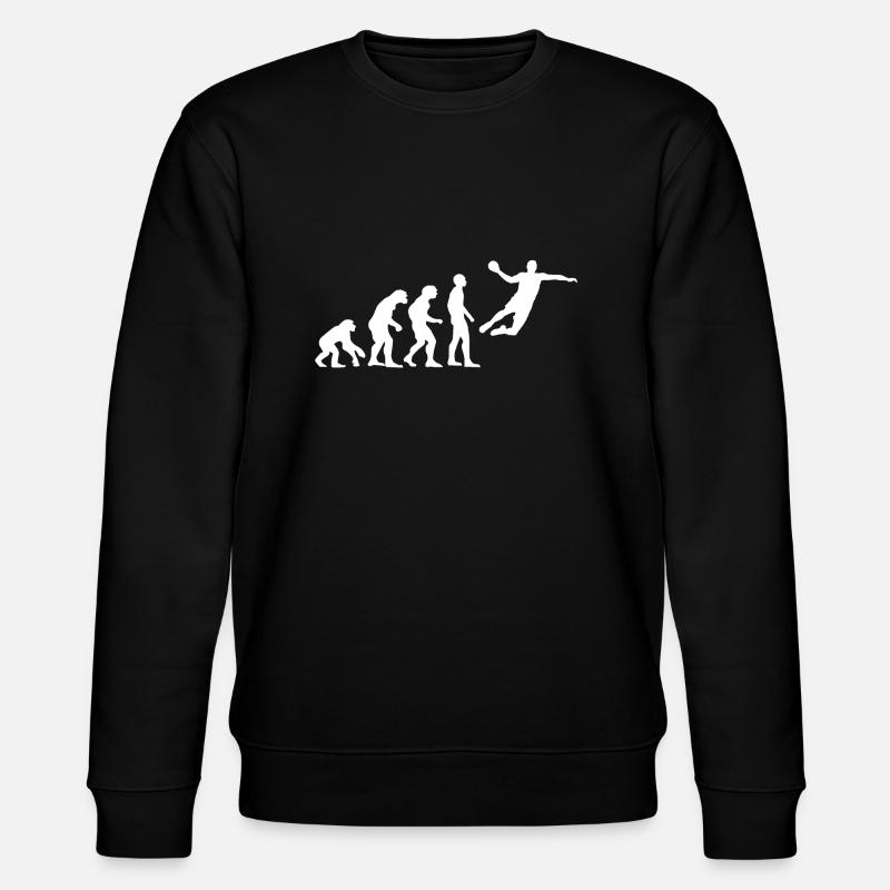 Evolution Handball - Stanley/Stella Unisex Bio-Sweatshirt CHANGER  - Schwarz