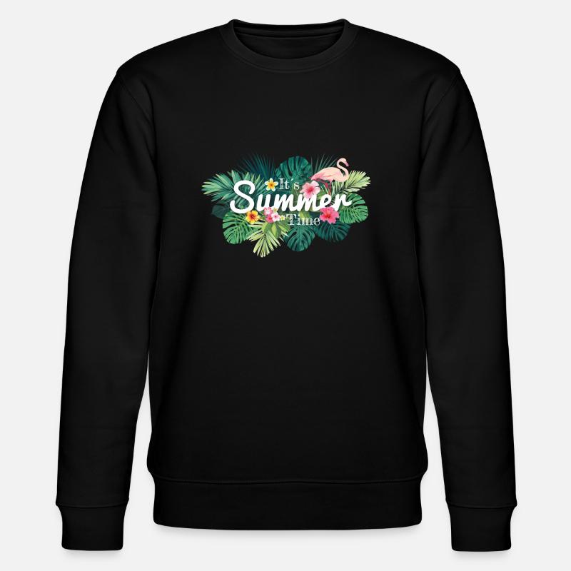 190717_permonte_Summer-Ti - Stanley/Stella Unisex Bio-Sweatshirt CHANGER  - Schwarz