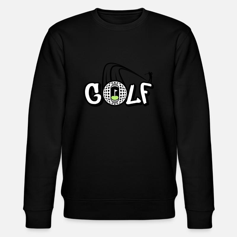 Golf Style - Stanley/Stella Unisex Bio-Sweatshirt CHANGER  - Schwarz