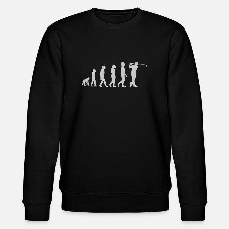 Golf Evolution - Sweat bio CHANGER Stanley/Stella Unisexe - noir
