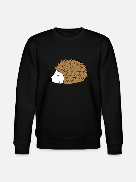 hedgehog 02 - Stanley/Stella CHANGER Unisex Organic Sweatshirt - black