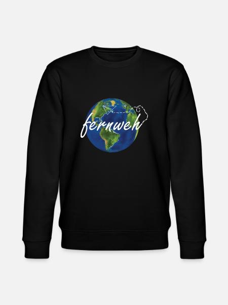 Fernweh - Stanley/Stella Unisex Bio-Sweatshirt CHANGER - Schwarz