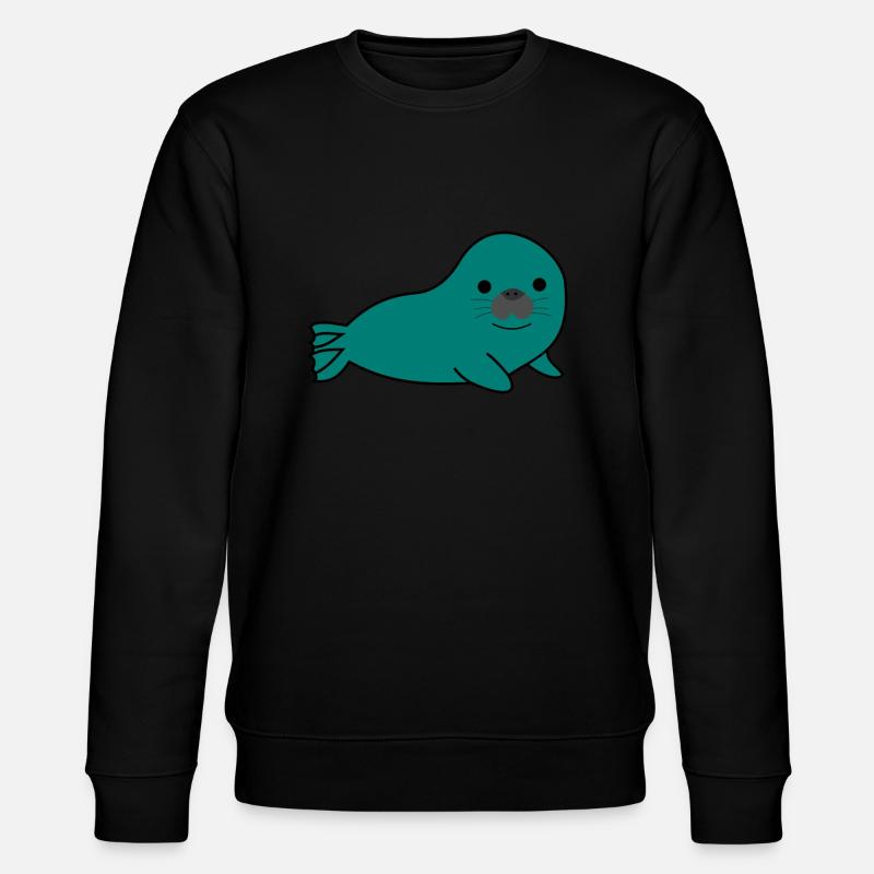 Phoque - Sweat bio CHANGER Stanley/Stella Unisexe - noir