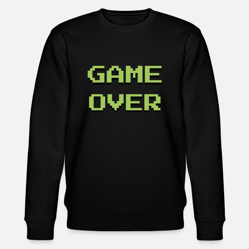 Game Over - Sweat bio CHANGER Stanley/Stella Unisexe - noir