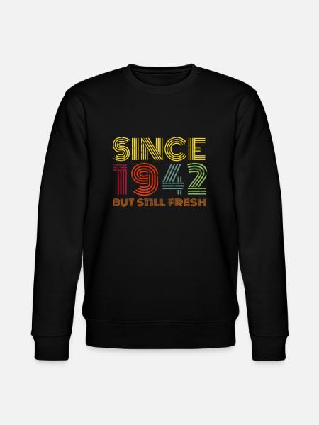 Birthday (1942) - Stanley/Stella CHANGER Unisex Organic Sweatshirt - black