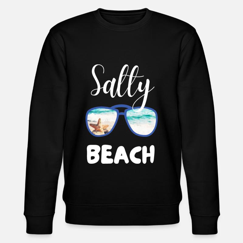 PLAGE SALÉE - Sweat bio CHANGER Stanley/Stella Unisexe - noir