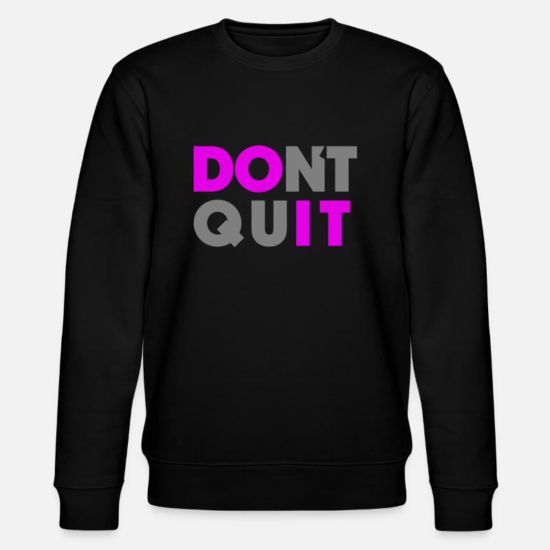 Ne quittez pas - Sweat bio CHANGER Stanley/Stella Unisexe - noir