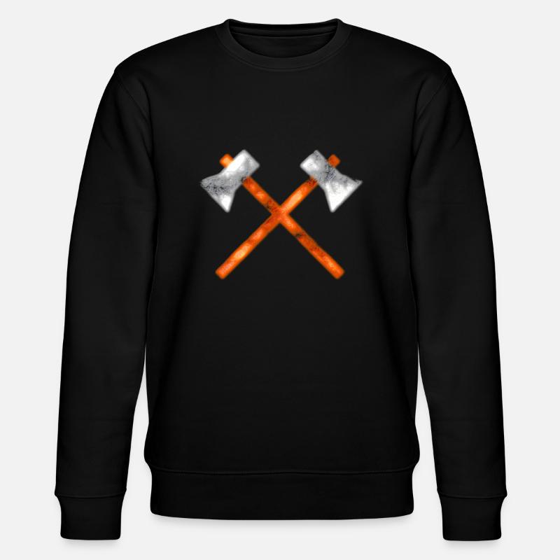 Hache Forest Hatchet - Sweat bio CHANGER Stanley/Stella Unisexe - noir